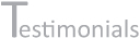 Client Testimonials Title